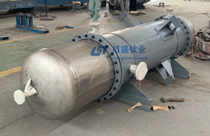 Titanium Wet Chlorine Cooler Titanium Wet Chlorine Cooler