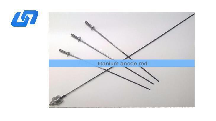 Titanium anode for water heater